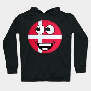 Denmark Smiley Hoodie